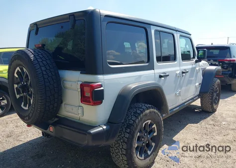 2025 Jeep Wrangler 4-Door Rubicon 4X4 из США, поврежденный, VIN 1C4PJXFN2SW526895